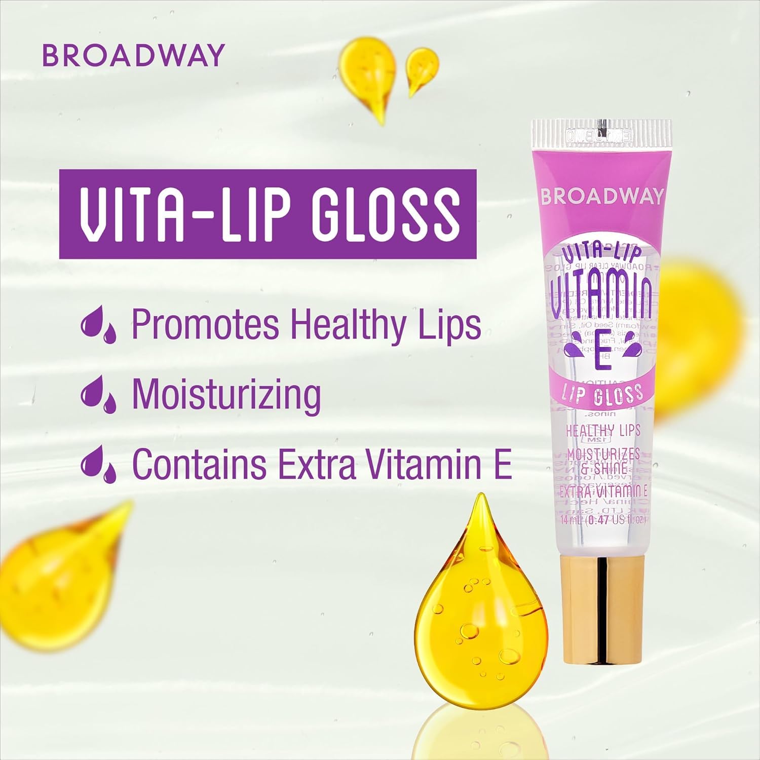Ruby Kisses Broadway Vita-Lip Tinted Lip Gloss (9 Pack) Ultra-Hydrating, Nourishing, Soothing Formula With Vitamins, High-Shine Non-Sticky Lip Balm With Rosehip+Coconut Oil, Pink, Red & Brown Shades : Beauty & Personal Care