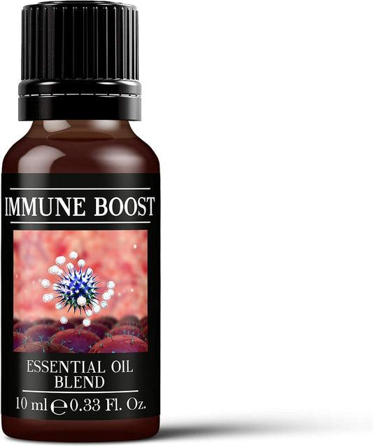 Mystix London | Immune Boost Pure & Natural Essential Oil Blend 10Ml - For Diffusers, Aromatherapy & Massage Blends | Perfect As A Gift | Vegan, Gmo Free
