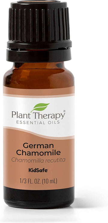 Plant Therapy German Chamomile Essential Oil 100% Pure, Undiluted, Natural Aromatherapy, Therapeutic Grade 10 Ml (1/3 Oz)