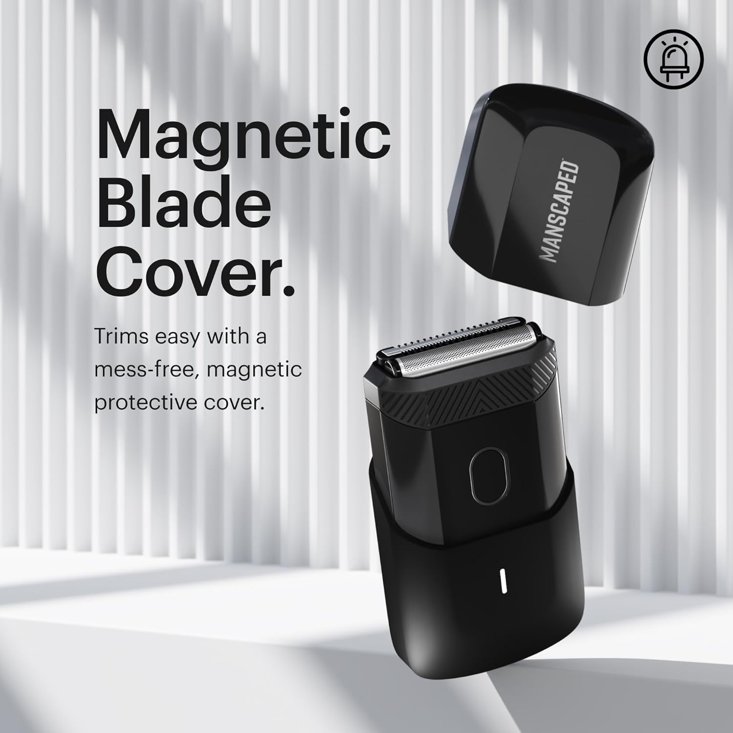 Manscaped® The Handyman™ Compact Face Shaver – Portable Men’S Travel Facial Hair Groomer, Usb-C Rechargeable Razor, Electric Foil Face Shaver, Waterproof, Cordless, Dual-Action Skinsafe® Foil Blades : Beauty & Personal Care