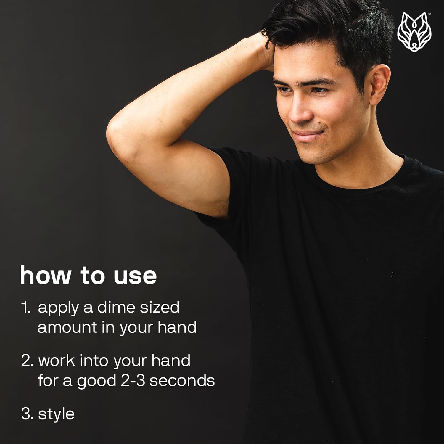 Black Wolf Hair Styling Paste for Men, Medium Hold - Water Based Hair Styling Product for All Hair Styles & Types - Barber Grade Non-Greasy & Long-Lasting Wax - Add Texture & Volume, 3 oz : Beauty & Personal Care