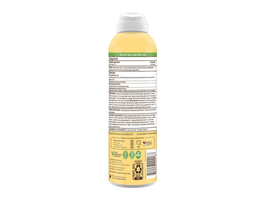 Babo Botanicals Sheer Zinc Continuous Sunscreen Spray Spf30 - Natural Zinc Oxide - Extra Sensitive Skin - Water Resistant - Vegan - Fragrance-Free - Air-Powered Spray - For All Ages : Beauty & Personal Care