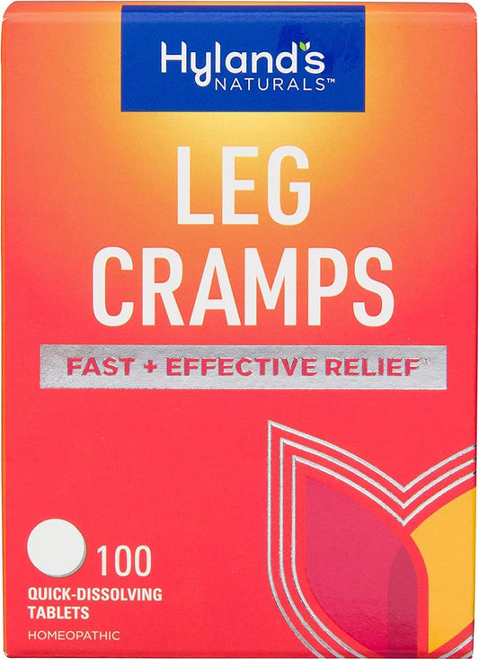 Bundle Of Hyland'S Leg Cramps Tablets, 100 Count + Leg Cramps Pm Nighttime Formula, Natural Relief Of Calf, Foot And Leg Cramps, 50 Count