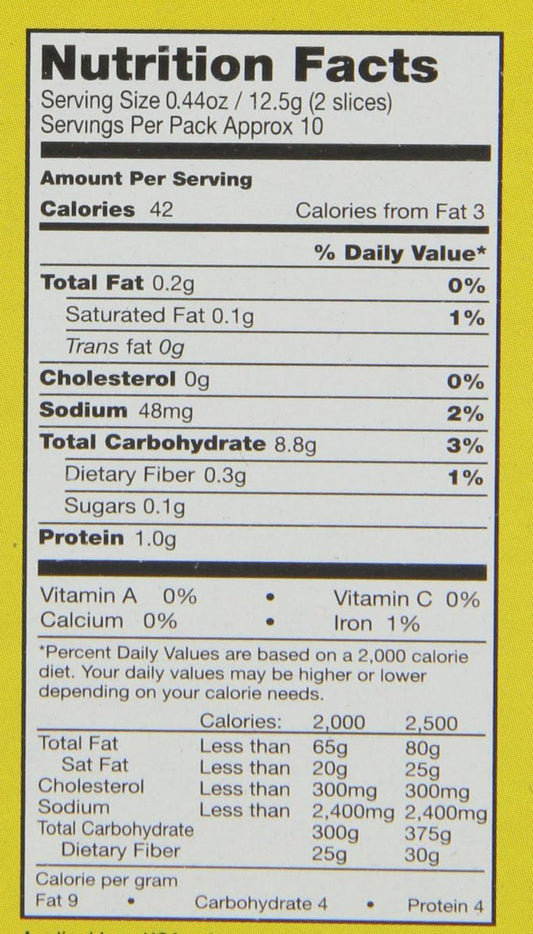 Orgran Free From Corn Crispbread 125 G (Pack Of 6)