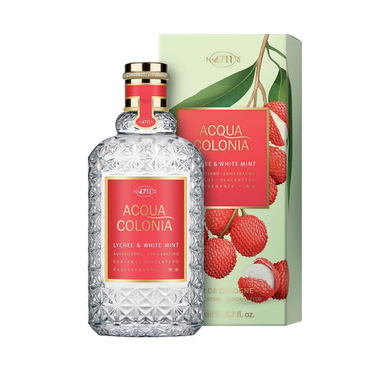 Muelhens 4711 Acqua Colonia Lychee And White Mint For Unisex - 5.7 Oz Edc Spray
