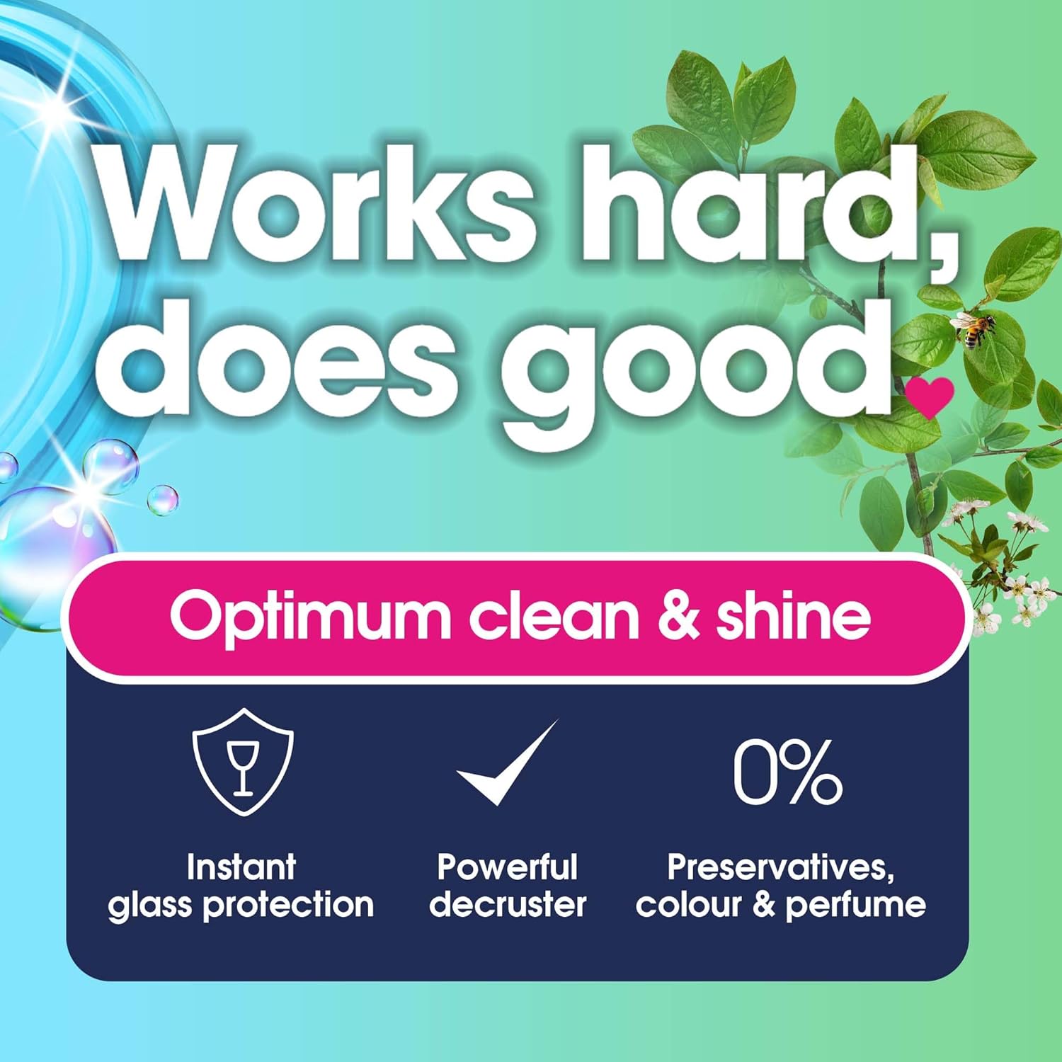 Ecozone Optimum All In One Dishwasher Capsules X 25, Dishwashing Tablets With Salt, Rinse Aid & Extra Dry Effect, Powerful Degreaser & Dish Washer Tabs, Eco Conscious & Gentle On Appliances
