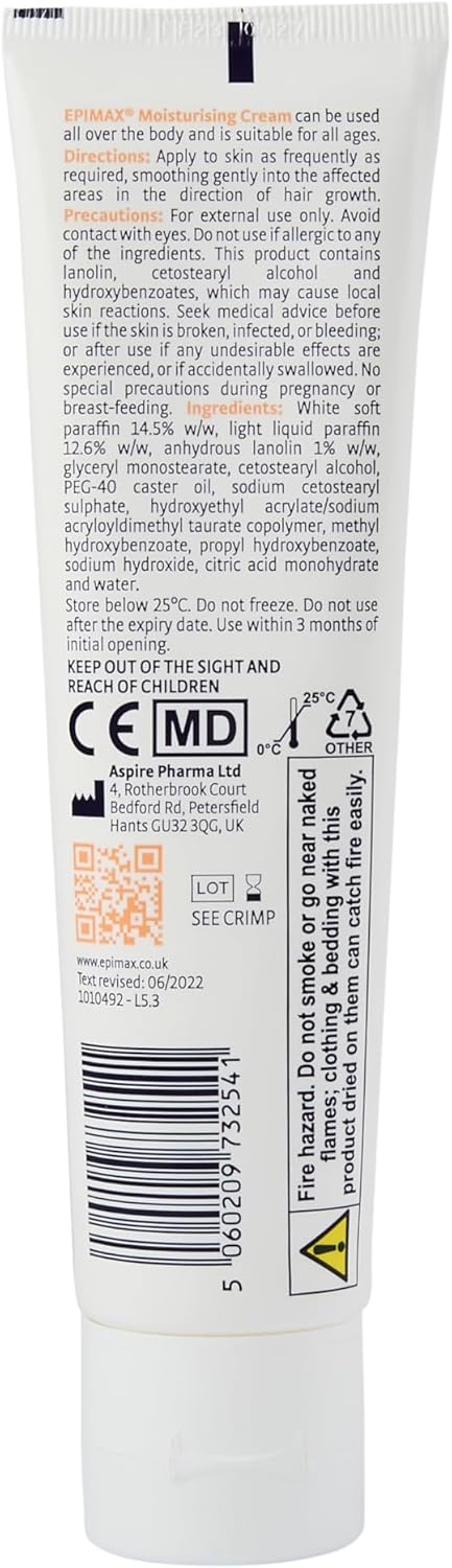 Epimax Moisturising Cream - 100G