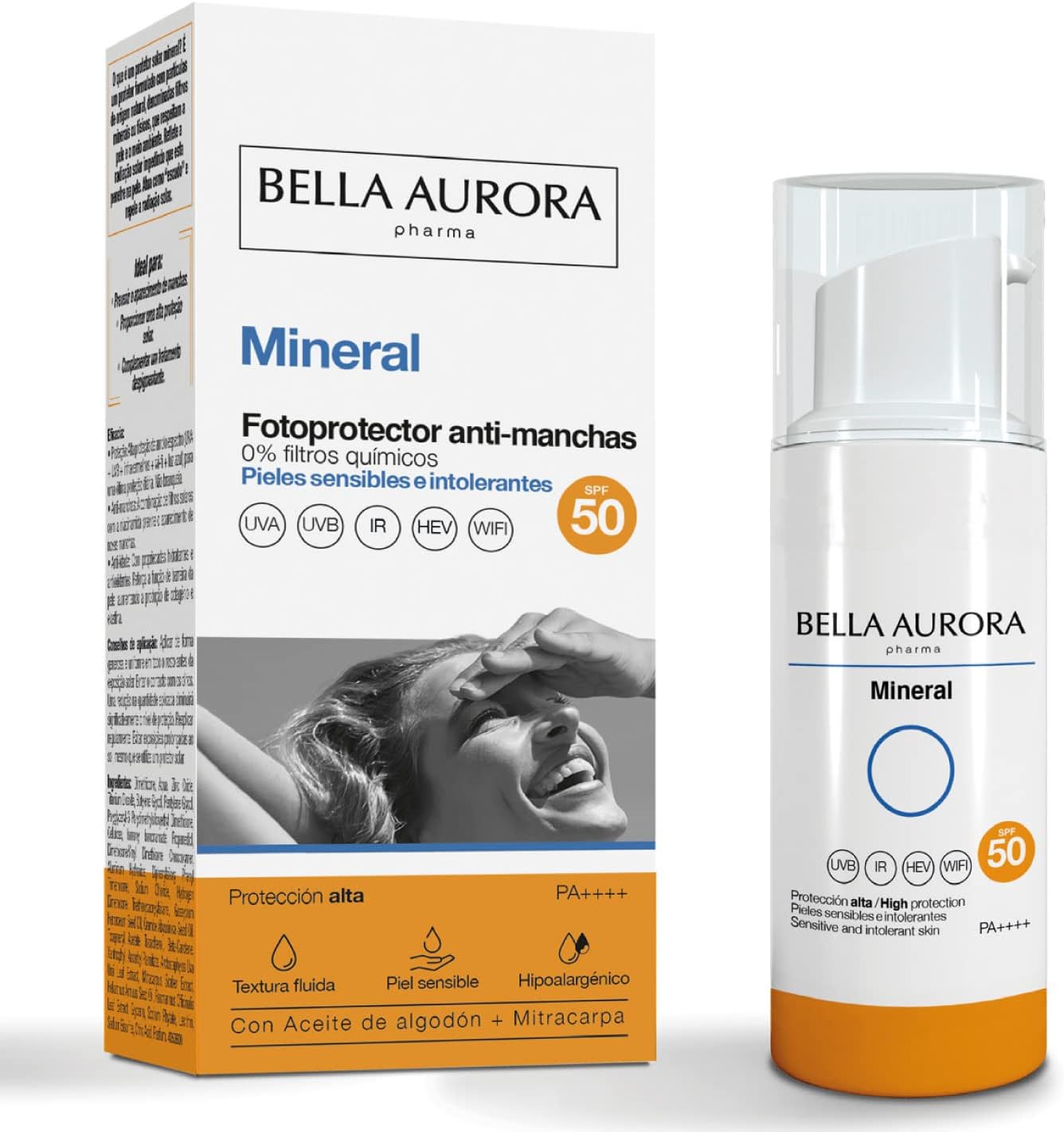 Bella Aurora Protector Solar Facial 50 - Gel-Crema 50 Ml