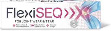 Flexiseq 100G Gel, Topical Gel For Joint Wear & Tear, Drug Free, For All Synovial Joints (Hips, Knees, Shoulders, Hands, Feet Etc)