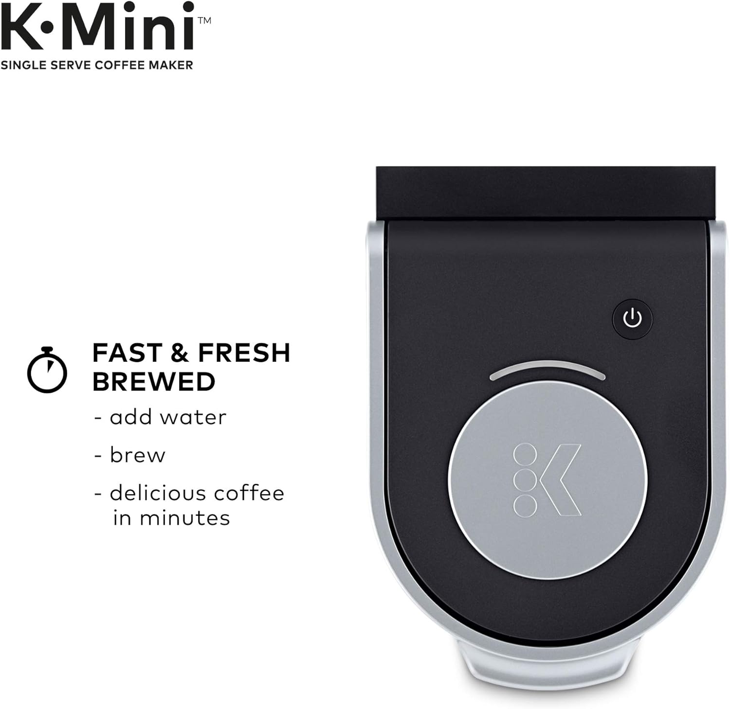 Keurig K-Mini Coffee Maker, Single Serve K-Cup Pod Coffee Brewer, Black with McCafe Classic Collection Variety Pack K-Cup Coffee Pods, 40 Count: Home & Kitchen