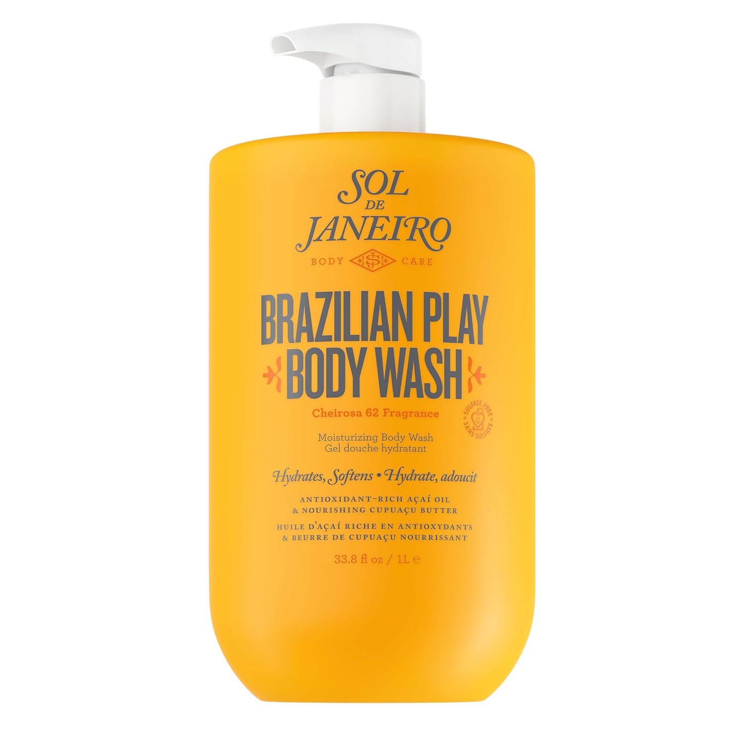 SOL DE JANEIRO Brazilian Play Moisturizing Shower Cream Gel Body Wash