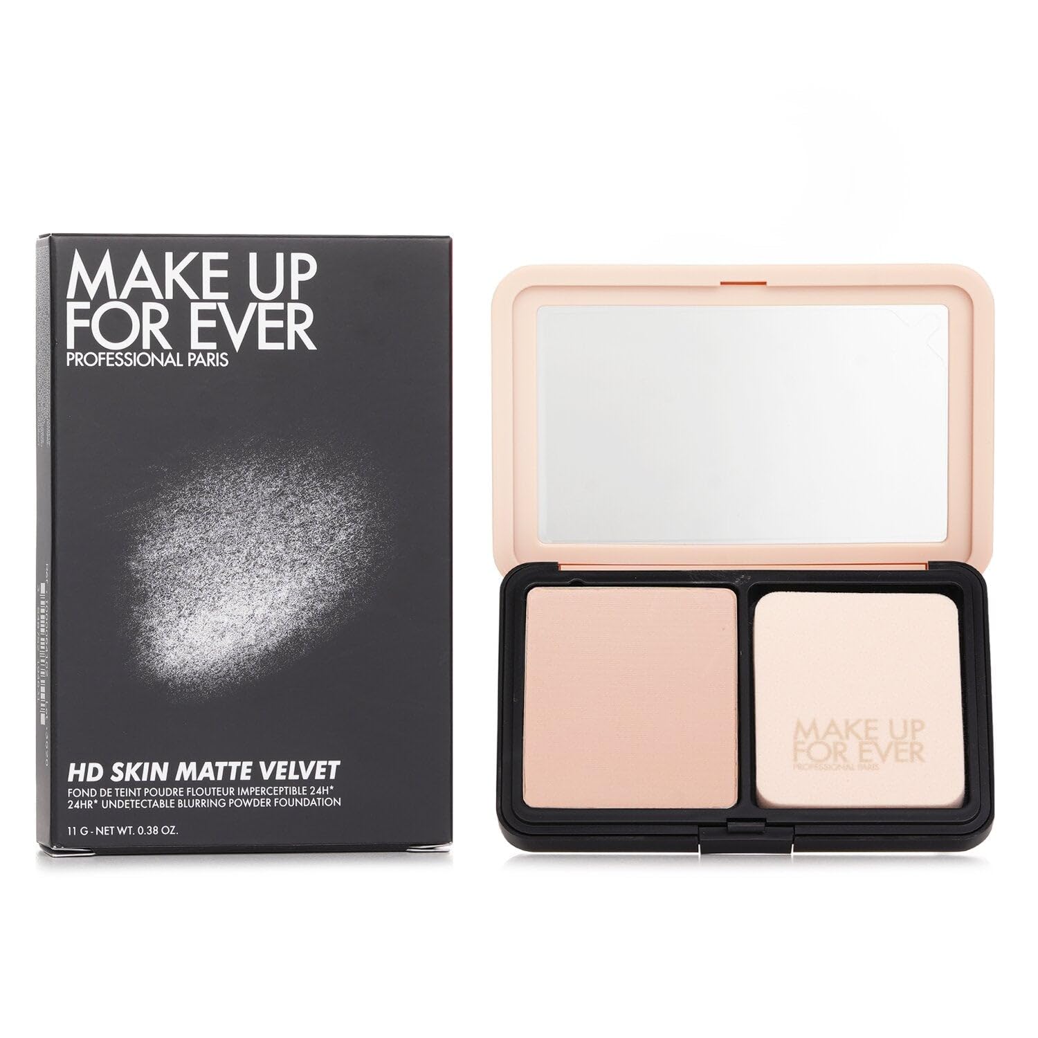 Hd Skin Matte Velvet Powder Foundation - 1R02 Cool Alabaster By Make Up For Ever For Women - 0.38 Oz Foundation : Beauty & Personal Care