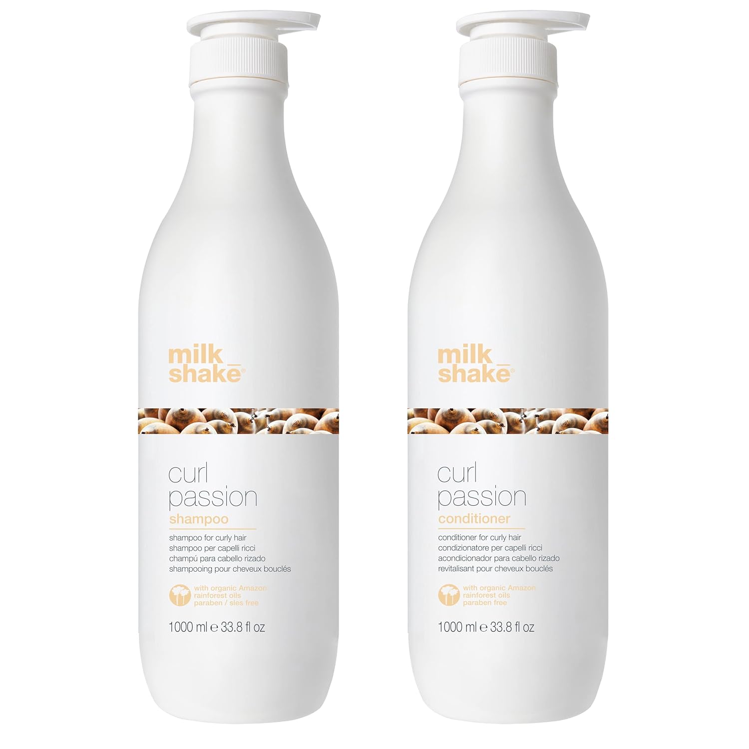 milk_shake Curl Passion Shampoo 33.8 oz (1000 ml) - NEW + Conditioner : Beauty & Personal Care