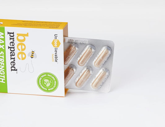 Unbeelievable Health Bee Prepared Max Strength Immune System Formula - Created by Nutritional Experts - Contains Bee Propolis, Elderberry and More – Immunity Support Supplement : Amazon.co.uk: Health & Personal Care