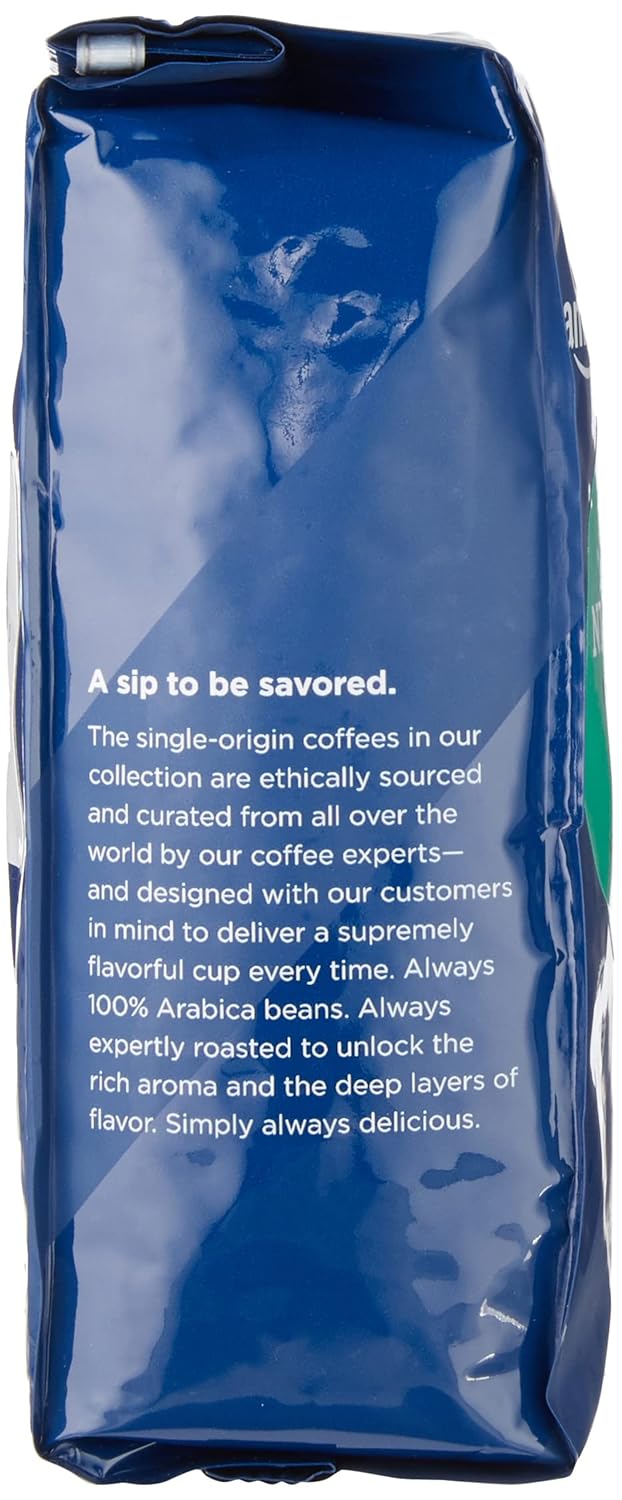 Amazonfresh Direct Trade Nicaragua Whole Bean Coffee, Medium Roast, 12 Ounce (Pack Of 2)