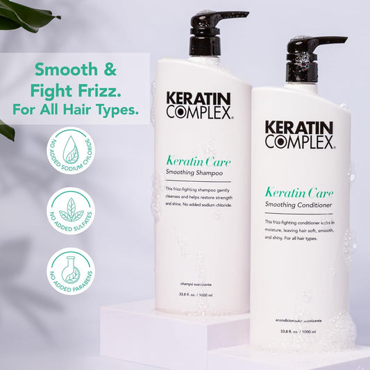 Keratin Complex - Keratin Care Smoothing Shampoo & Conditioner Duo