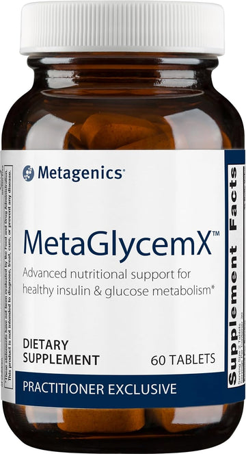 Metagenics Metaglycemx - 100 Mg Alpha-Lipoic Acid - Supports Carbohydrate Metabolism* - Antioxidant Support* - With Green Tea Extract - Non-Gmo & Gluten Free - 60 Tablets