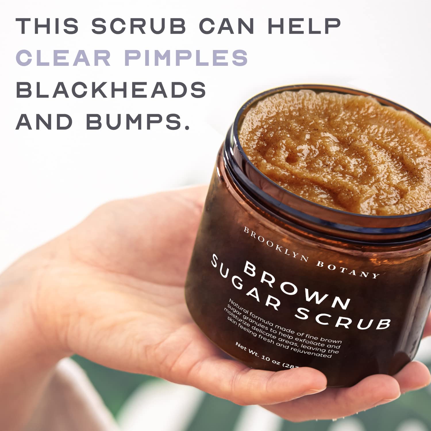 Brooklyn Botany Brown Sugar Body Scrub & Arabica Coffee Body Scrub - Exfoliating Body Scrub – Anti Cellulite Scrub Helps Fight Stretch Marks, Cellulite, Veins And Eczema – Gift For Women - 10 Oz : Beauty & Personal Care