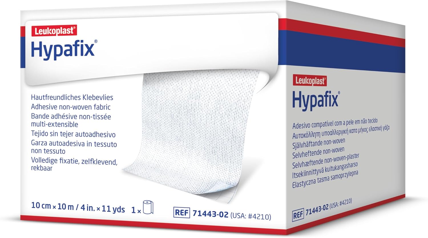 Hypafix Wide-Area Fixation, 10 Cm X 10 M, 1 Roll