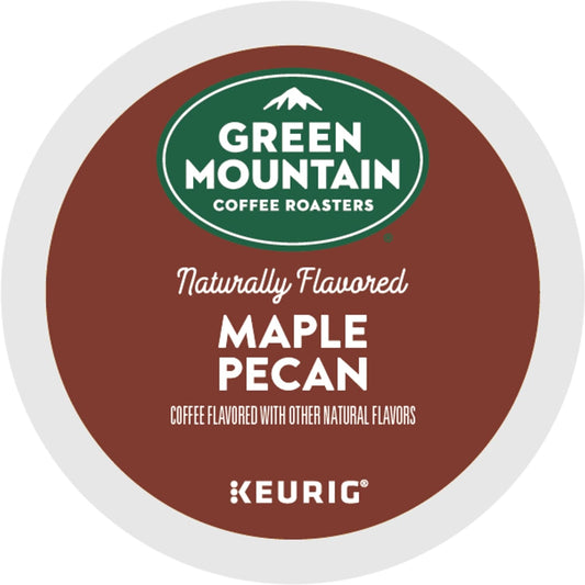 Green Mountain Coffee Roasters Maple Pecan Coffee, Keurig Single Serve K-Cup Pods, 72 Count (6 Packs of 12)