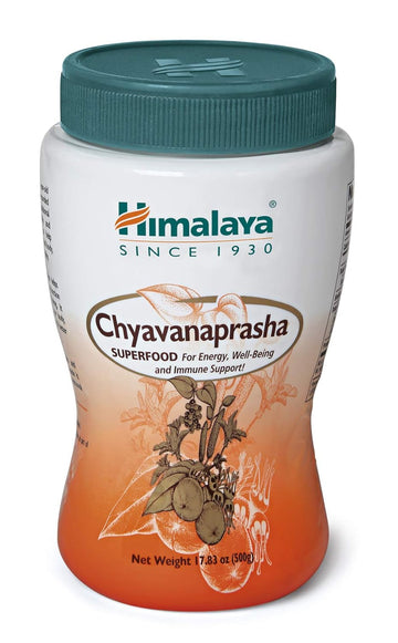 Himalaya Chyavanprash Jam For Immune Support And Rejuvenation, Energy Boosting, Stress Relief, 17.83 Oz