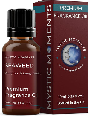Mystic Moments | Seaweed Fragrance Oil - 10ml - Perfect for Soaps, Candles, Bath Bombs, Oil Burners, Diffusers and Skin & Hair Care Items