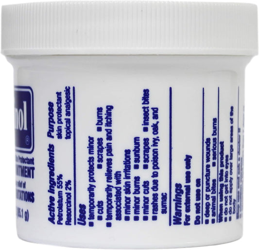 Resinol Ointment Jar Size: 3 Oz