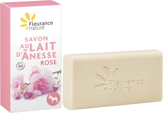 Jabón De Leche De Burra Perfume De Rosa