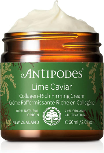 Lime Caviar Collagen-Rich Firming Day Cream – Sepilift™ Dphp Peptide & Lime Caviar Extract – Anti-Aging Moisturiser – Dry Skin, Mature Skin & All Skin Types – 60Ml