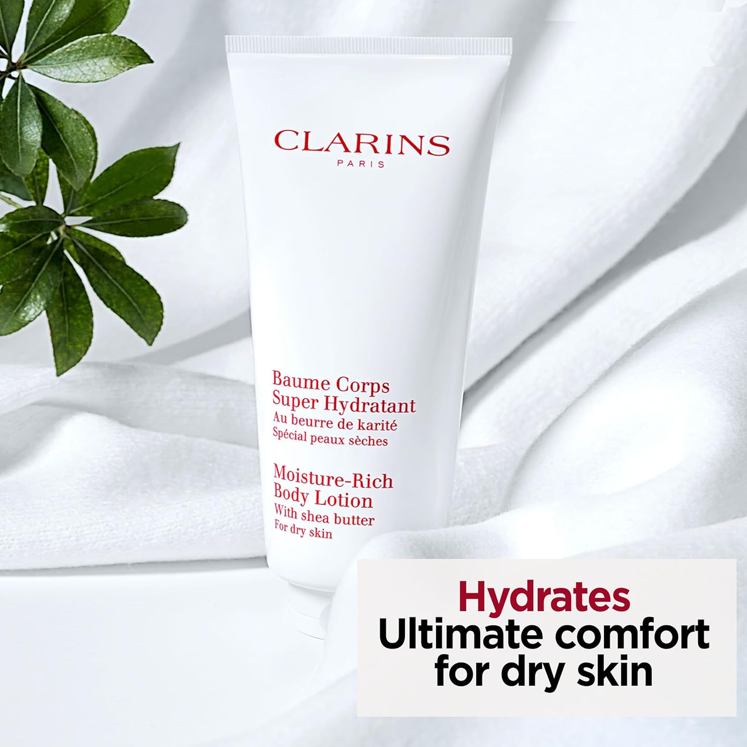 Clarins Moisture-Rich Body Lotion 200ml | Deeply Nourishing Shea Butter Formula, 48-Hour Hydration, Suitable for Dry & Dehydrated Skin : Amazon.co.uk: Beauty