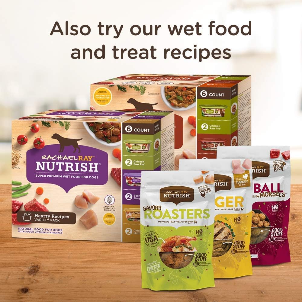 Rachael Ray Nutrish Dry Dog Food, Turkey, Brown Rice & Venison Recipe for Weight Management, 5.5 Pound Bag : Pet Supplies