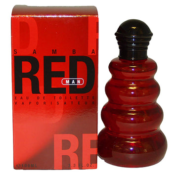Samba Red By Perfumers Workshop For Men. Eau De Toilette Spray 3.4 Ounces : Samba Cologne For Men : Beauty & Personal Care