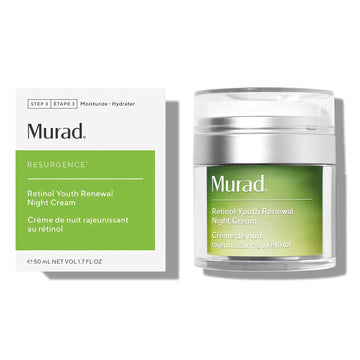 Murad Resurgence Retinol Youth Renewal Night Cream – Anti-Aging Retinol Moisturizer For Wrinkles And Fine Lines – Hydrating, Firming, And Smoothing Skincare Treatment, 1.7 Fl Oz