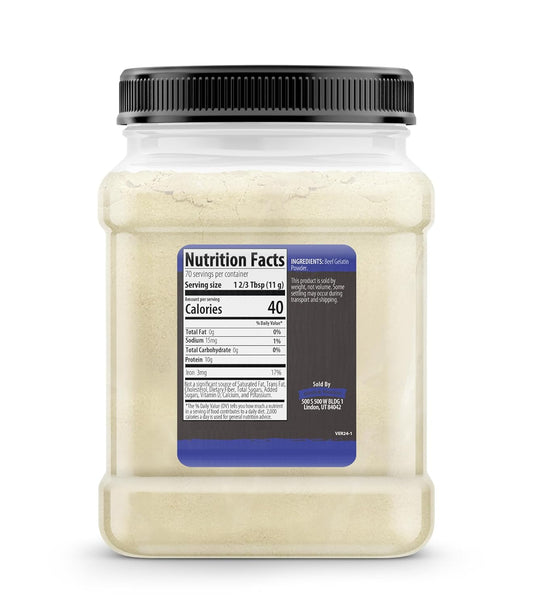 Birch & Meadow Beef Gelatin, Desserts & Dishes, Versatile, Thickening Agent (1.7 Pound)