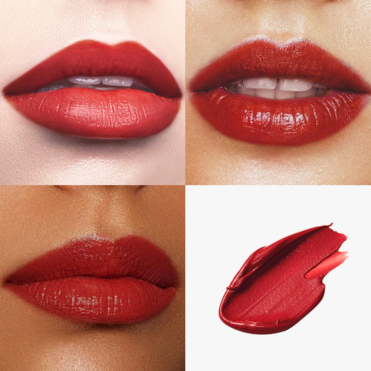 Catkin Moist Lipstick Hydrating High Impact Color Infused With Vitamin E And Avocado Oil Smooth Soft Texture Long Lasting Red Glow Finish 2Pcs 07