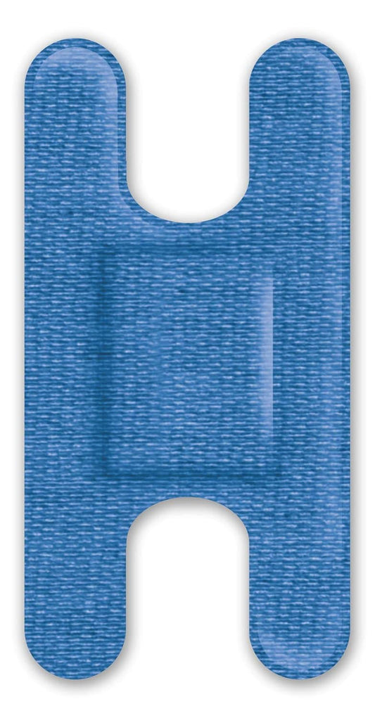 Curad Knuckle, Woven Blue Detectable Bandage, 100-Count