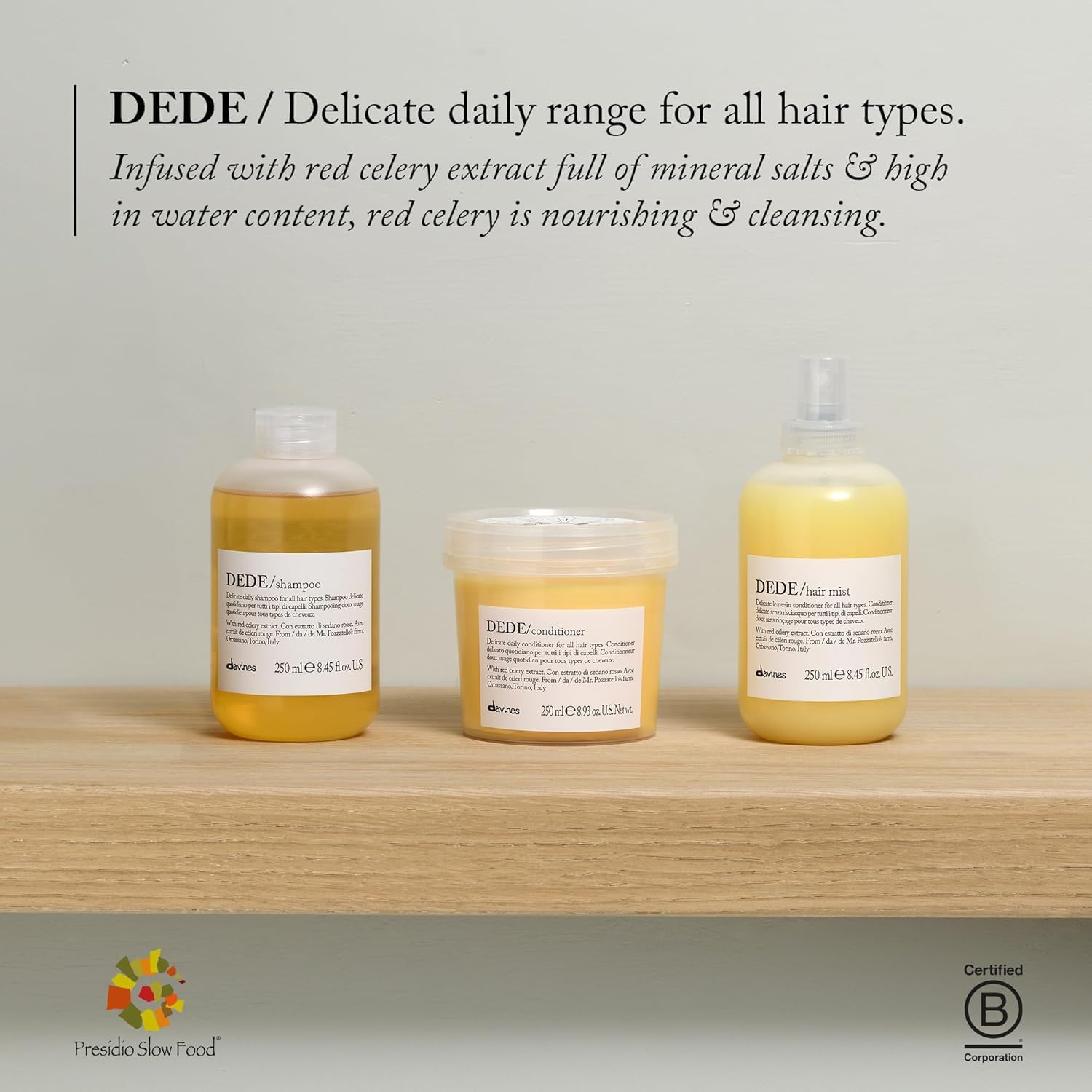 Davines Dede Shampoo 8.45 Fl Oz : Beauty & Personal Care