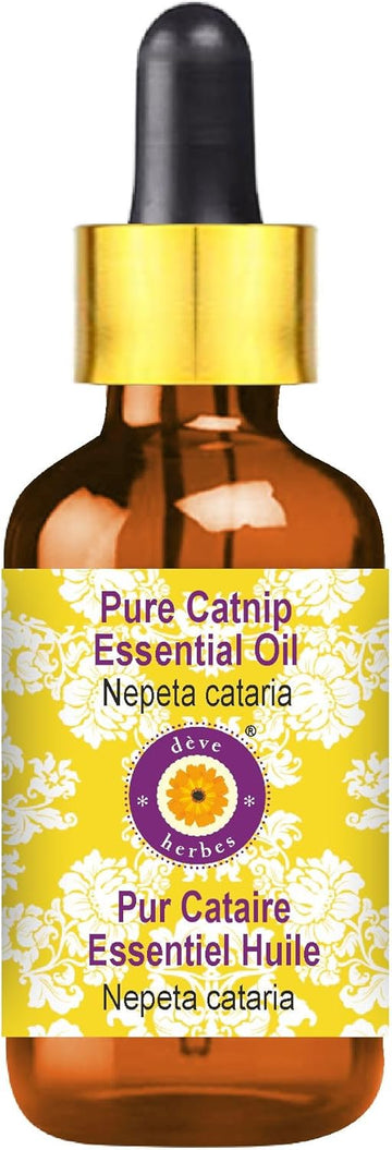 Dève Herbes Saffron Essential Oil (Crocus Sativus) With Glass Dropper | Pure | Non-Sticky | Non-Greasy | Lightweight | Men & Women | All Skin Types | Steam Distilled 2Ml (0.06 Oz)