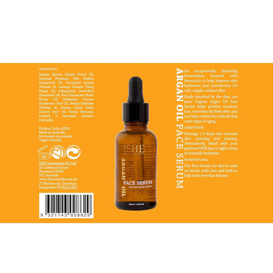 Om She Aromatherapy Argan Oil Face Serum