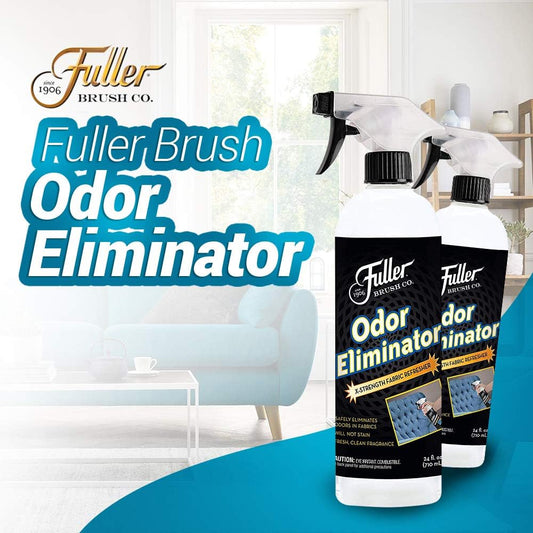 Fuller Brush Extra Strength Odor Eliminator Fabric Refresher Spray - Refreshing Deodorizer - Clean Fresh Scent for Linen, Clothing, Carpet, Pets, Dog, Cat Urine & Basement - Strong Odor Remover