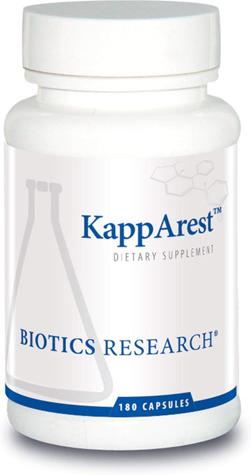 Biotics Research Biotics Kapparest Supplement Supporting Ease, Comfort & Non-Swelling, Antioxidant High Absorption 180 Capsule