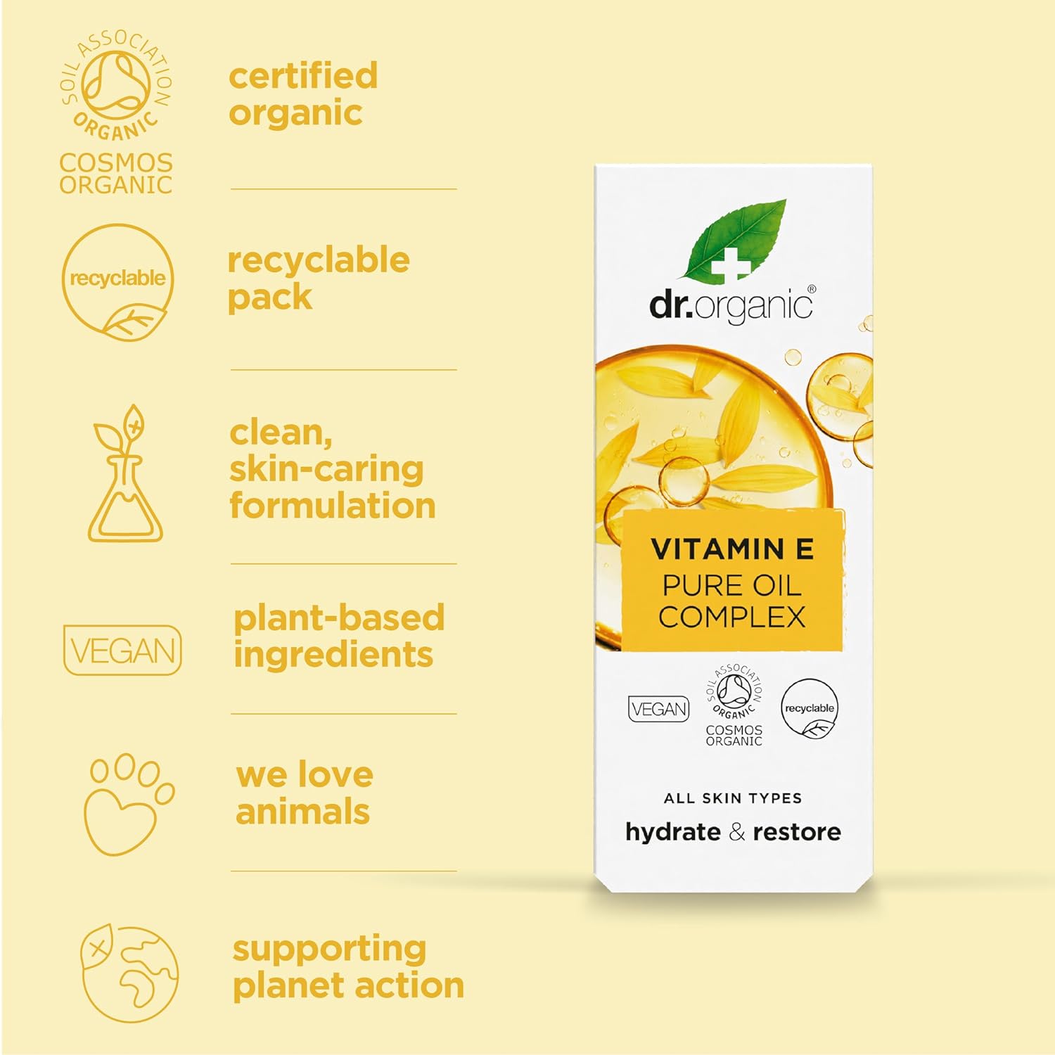 Vitamin E Pure Oil, 0.124 kg,50 ml : Beauty & Personal Care