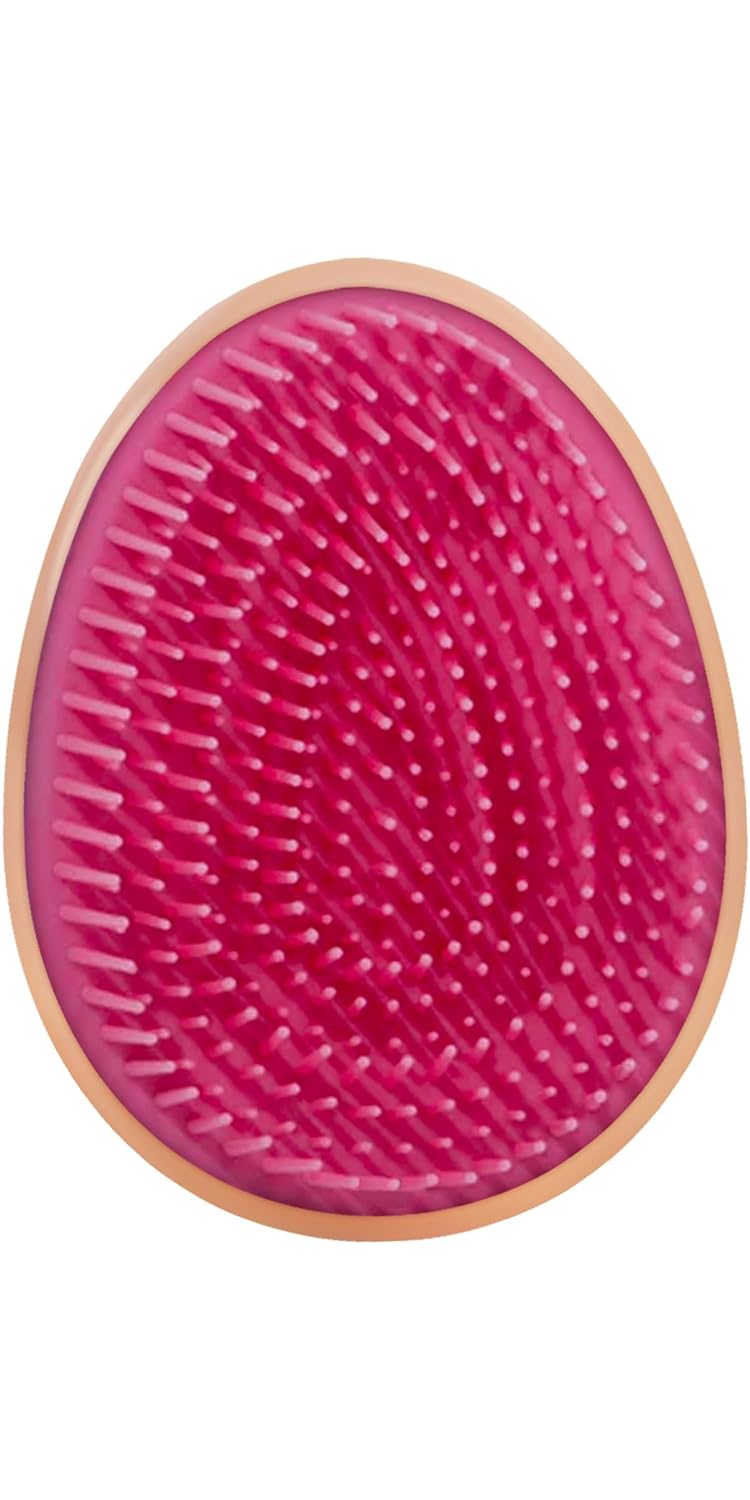 Drop Dead Gorgeous Hair Brush |For Wet & Dry Hair Everyday Use | Rose Gold Pink Hair Brush All Hair Types Hair Volume Hair Texture Hair Care Detangler Brush | Self Care Travel Essentials Palm Brush