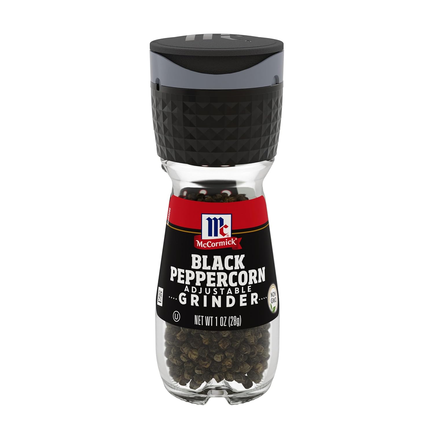 Mccormick Black Peppercorn Grinder, 1 Oz (Pack Of 6)