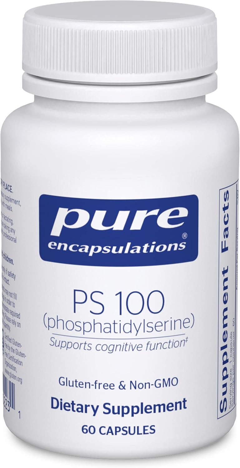 Pure Encapsulations Ps 100 | Phosphatidylserine Amino Acid Supplement For Brain And Memory* | 60 Capsules