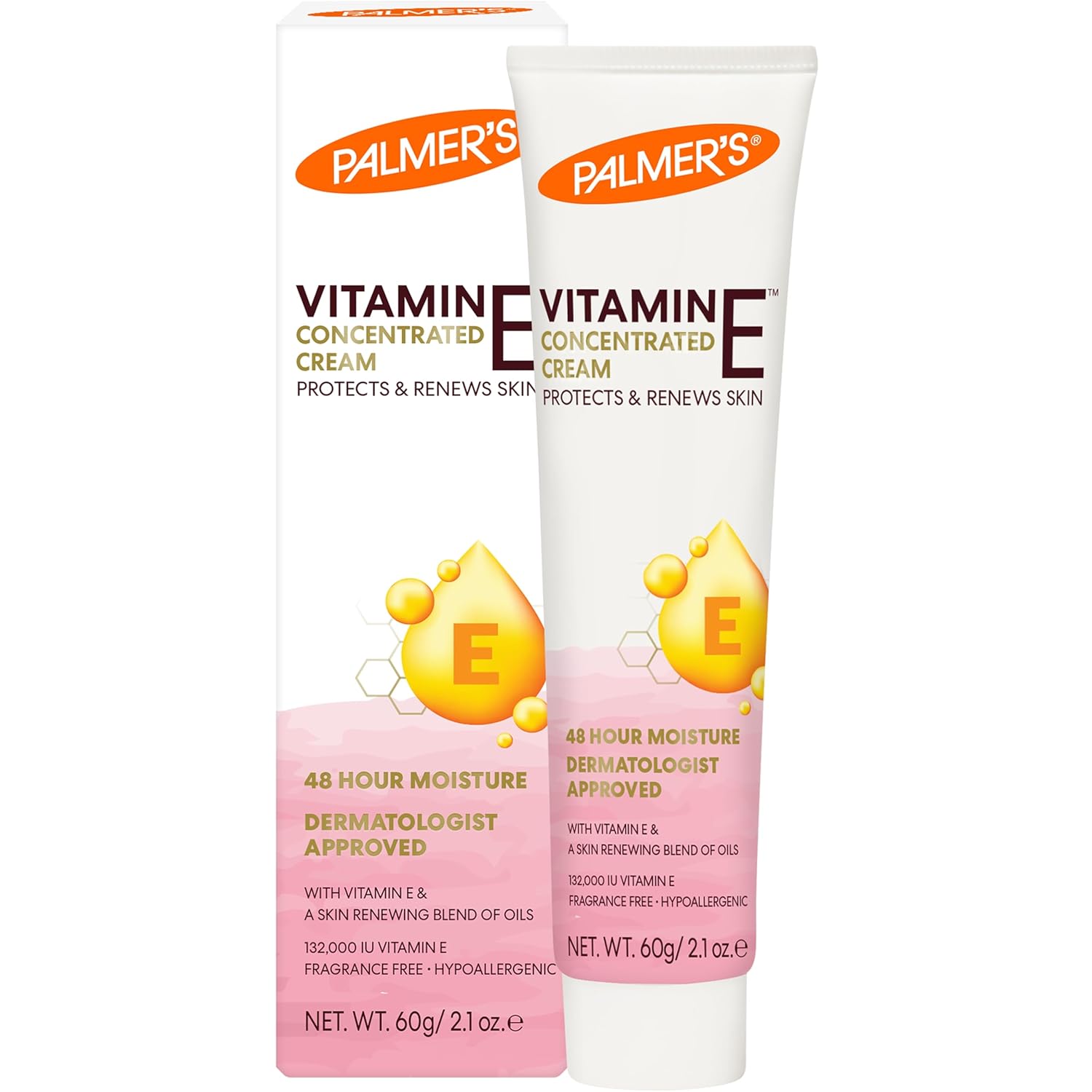 Palmer'S Vitamin E Concentrated Hand & Body Cream, 2.1 Ounce