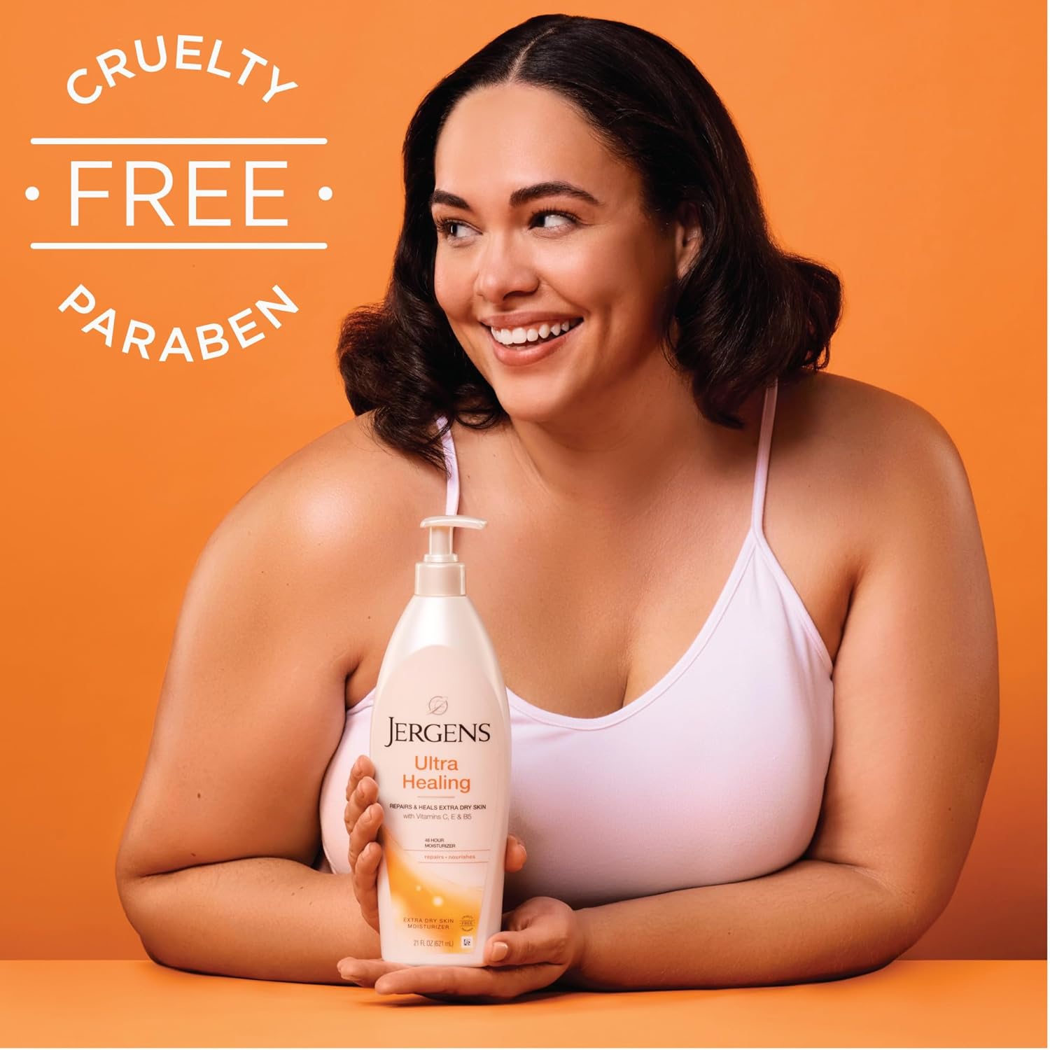 Jergens Ultra Healing Dry Skin Lotion, Hand And Body Moisturizer For Quick Absorption Into Extra Dry Skin With Hydralucence Blend, Vitamins C, E And B5, 32Oz : Body Lotions : Beauty & Personal Care