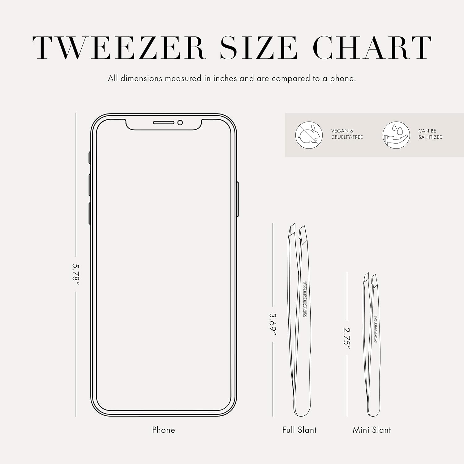Tweezerman Bahama Blue Stainless Steel Mini Slant Tweezer : Amazon.co.uk: Health & Personal Care