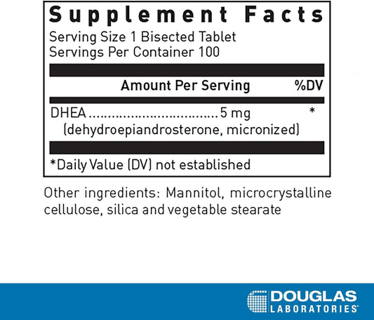 Douglas Laboratories Dhea 5 Mg | Micronized Supplement To Support Immu