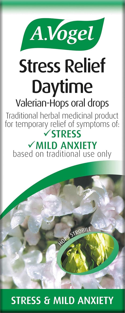 A.Vogel Stress Relief Daytime Oral Drops - Valerian Complex - 50Ml